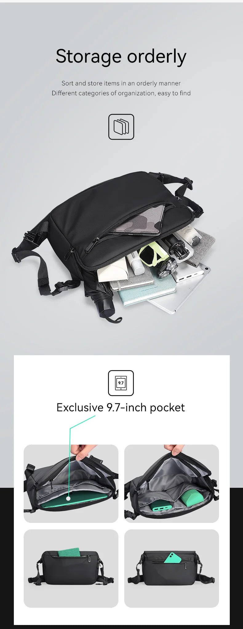 Sac Bandoulière Multifonction