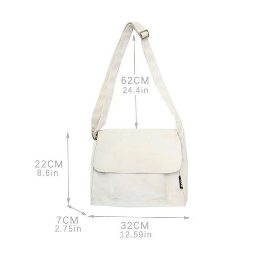 Sac Bandoulière Urbain en Canvas
