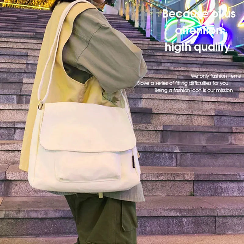 Sac Bandoulière Urbain en Canvas